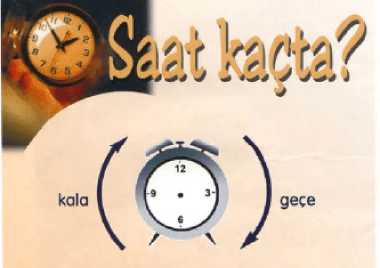 Промежуток времени в турецком языке